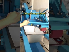 Metalworking lembaran buatan tangan Sink Grinding Flat Sander Pesawat Mesin polishing