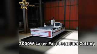 Pemotong Laser Baja Tahan Karat Berkecepatan Tinggi 3000W