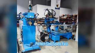 Mesin Press Jahitan Wastafel Dapur Hidraulik