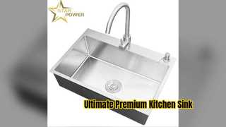 Mesin Wastafel Dapur Stainless Steel 304 Premium