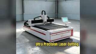 Pemotong Laser Serat 3000W Presisi untuk Baja Tahan Karat