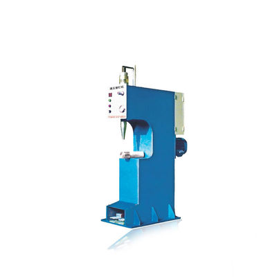 Harga bagus Manual Orbital Hollow Cookware Riveting Machine Jenis hidrolik untuk peralatan masak on line