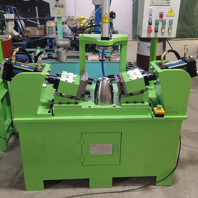 kualitas  Automatic Kettle Making Machine For Kettle Body Hole Punch Multifunctional pabrik