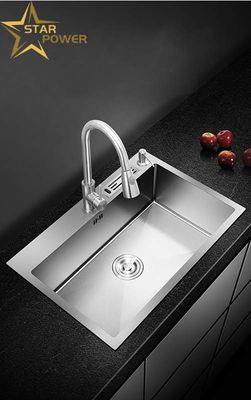 Harga bagus Stainless Steel Hand Sink Single Sink Cuci Baskom Cuci Piring Sink on line