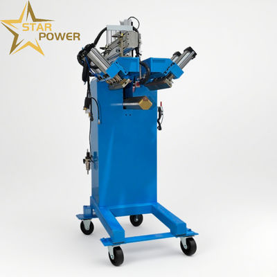 kualitas  4-Corner Seamless Corner Rounding Welder with Adjustable Radius R1-R10mm for Stainless Steel Door & Window Frames Featuring Synchronous Welding and Seamless Joints pabrik