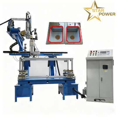 Harga bagus Mesin pengelasan panel wastafel yang dikendalikan CNC dengan pengelasan tanpa jahitan dan keselarasan presisi untuk wastafel dapur on line