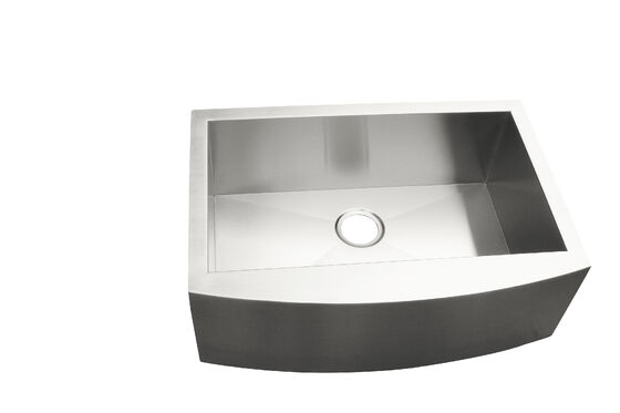 Harga bagus Premium 304 stainless steel bawah kolam renang dapur dengan tahan goresan dan mudah dibersihkan desain baskom tunggal on line