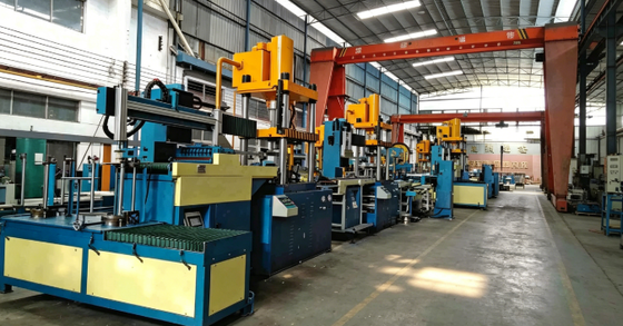 Harga bagus 1500KN Hydraulic Automatic Kettle Forming Machine 30KW Motor, 700×880mm Meja Kerja Pakaian Masak & Pakaian Dapur Baja Ringan Perlengkapan Produksi Stamping on line