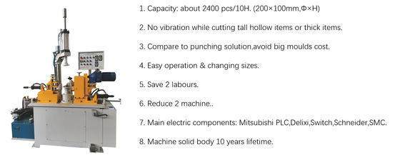 Lini produksi peralatan masak Edge Cutting Trimming dan Beading Crimping Machine