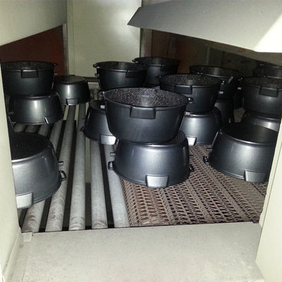 Mesin Lini Produksi Peralatan Masak Lapisan Warna Otomatis Untuk Pembuatan Perkakas Aluminium