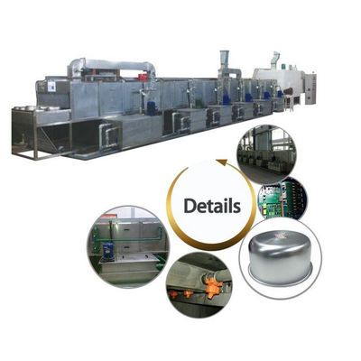Mesin Pembuat Pot Otomatis 220V 4 Kolom 2 Balok Tekan Hidrolik