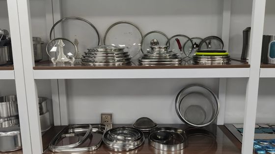 Glass Slab Cutting Cookware Production Line Untuk Pembuatan Penutup Kaca