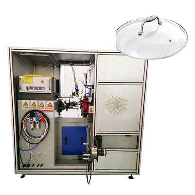 Lini Produksi Peralatan Masak Motor Servo 220V Untuk Pembuatan Penutup Tutup Kaca Tempered