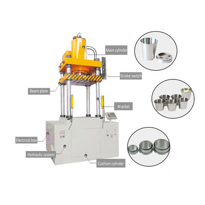 Harga bagus Mesin Press Hidrolik Servo 2000 KN Untuk Pembuatan Peralatan Dapur Logam on line