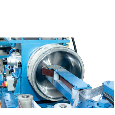 Horizontal Mesin Poles Pot Otomatis Vacuum Adsorpsi Dengan Kepala Ganda 230V