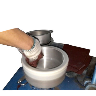 Mesin Pembuat Pot Satin Finish Manual Akurasi Tinggi Dengan Sistem Servo