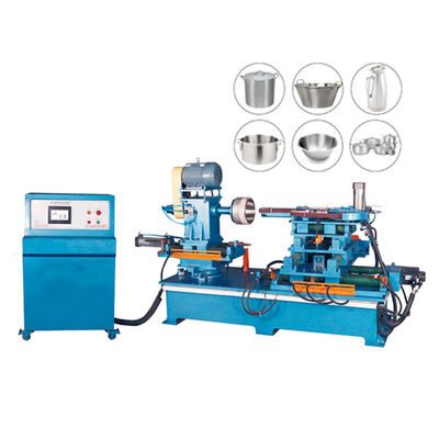Mesin Pembuat Pot Baja Sistem Servo 380V Untuk Pengamplasan Peralatan Masak