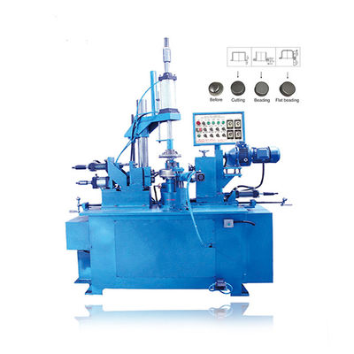 SS Cookware Edge Trimming Machine Otomatis Untuk Menekan Manik-manik