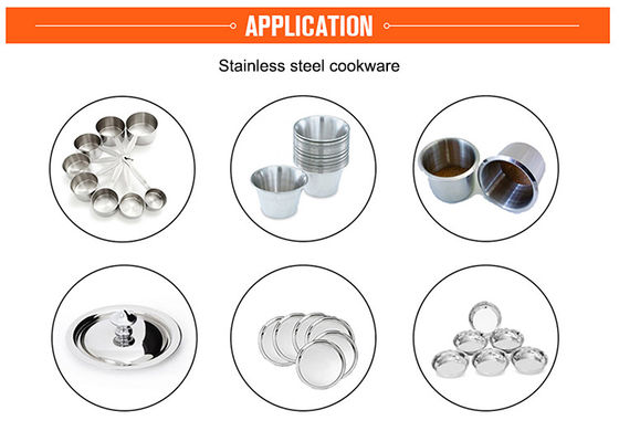 Mesin pemotong laser serat bersertifikat ISO untuk lembaran lingkaran stainless steel untuk peralatan masak