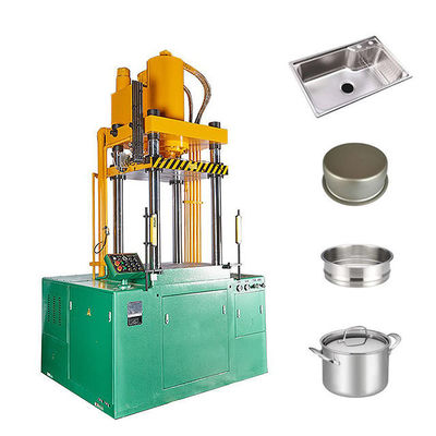 Mesin Press Hidrolik 50 Ton Untuk Produksi Wastafel Ketel Besi tahan karat
