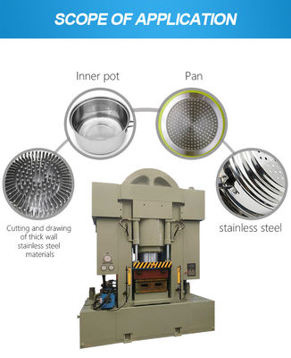 Mesin Press Hidrolik Peralatan Masak Tugas Berat Untuk Menempa Ekstrusi Embossing