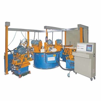 Mesin Polishing Perkakas Industri Turntable Multi Station Tipe untuk peralatan dapur