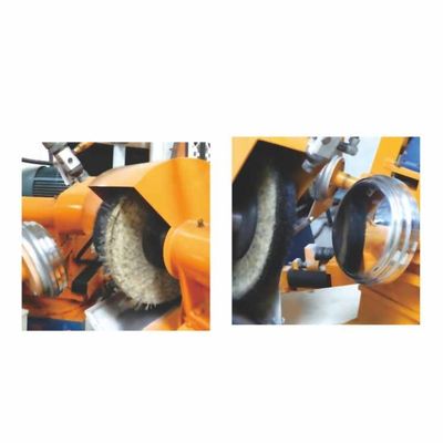 Mesin Polishing Perkakas Industri Turntable Multi Station Tipe untuk peralatan dapur