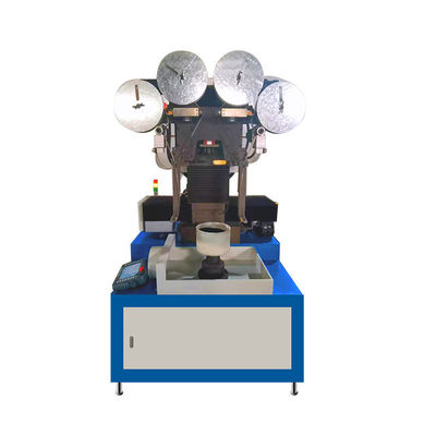 Mesin Pemoles Pot Aluminium Otomatis Untuk Pengamplasan Sabuk Peralatan Masak