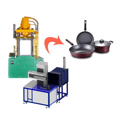 Mesin Press Hidrolik Industri Untuk Pembuatan Pot Aluminium 2000 KN