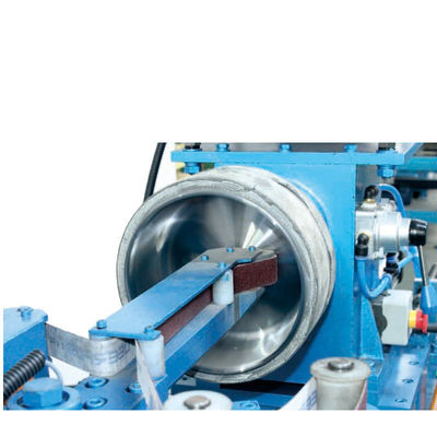 Auto Polishing Sanding Machine Metal Ware Inside Sanding Machine Vacuum Adsorption with Double Heads untuk peralatan dapur