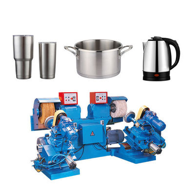 Kualitas tinggi Otomatis Mesin Polishing Cookware untuk Metal Ware Cookware