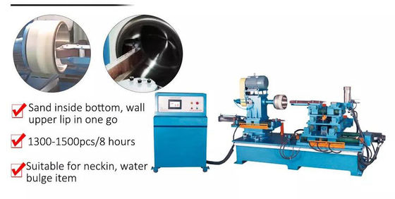 Aluminium Pot Cookware Perlengkapan makan sendok Tumbler Polishing Sanding Machine untuk stainless steel logam