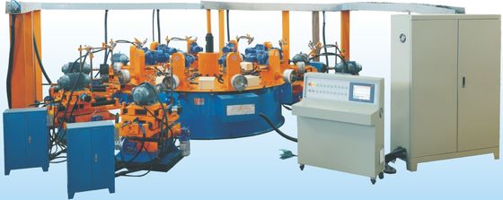 Harga bagus Otomatis mentel Perkakas Polishing Machine Multi-stations Polishing Machine untuk peralatan dapur panware logam on line