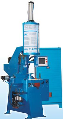Harga bagus auto Kitchen Ware Inner Beading Machine Menekan Mesin stainless steel untuk pot on line