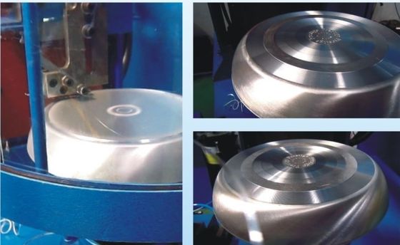 Mesin Poles Luar Untuk Penutup Logam Penutup Polisher Mesin Poles Untuk Penutup Peralatan Masak 2000r/min Adsorpsi Vakum