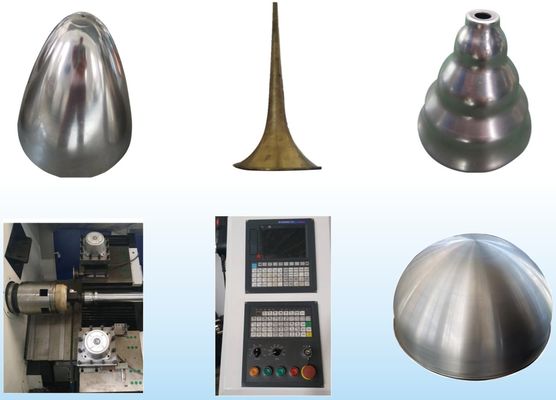 Efisiensi Tinggi Mesin Spinning CNC Metal Untuk Lampu Perlengkapan Dapur Barang seni