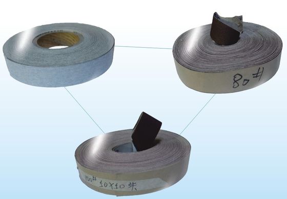 Automatic Feeder Sand Belt Custom Length Metal Plate Deburring Surface untuk peralatan dapur