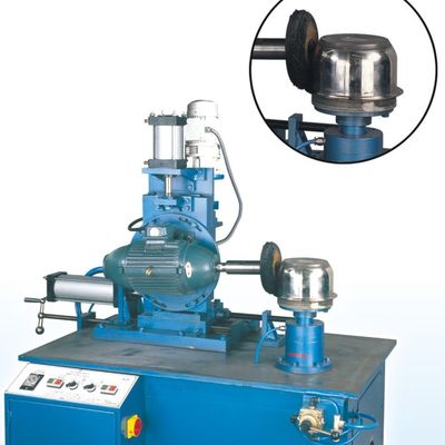 Harga bagus Harga pabrik Semi Auto Edge Polishing Machine Untuk Metal Ware Cookware Dapur Ware Edge Polisher on line