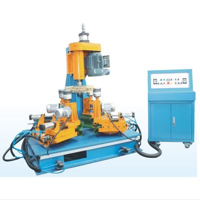 Semi-Automatik Mesin kaca Pot stainless steel peralatan Mesin Buffing Permukaan Untuk Sisi Pan
