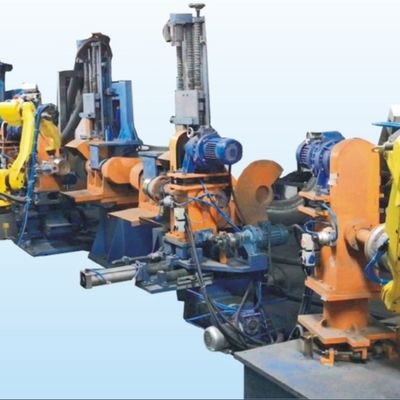 Harga bagus Efisiensi tinggi Single Head Horisontal Auto Production Line Outer Polishing Machine untuk peralatan masak on line
