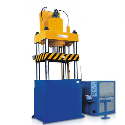 Harga bagus Empat Kolom Double Action Hydraulic Press Machine ISO Sertifikasi untuk peralatan masak on line