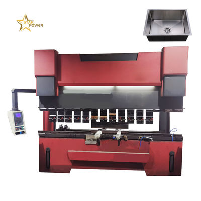 Harga bagus 9800KG Mesin lentur stainless steel Mesin lipat wastafel dapur on line