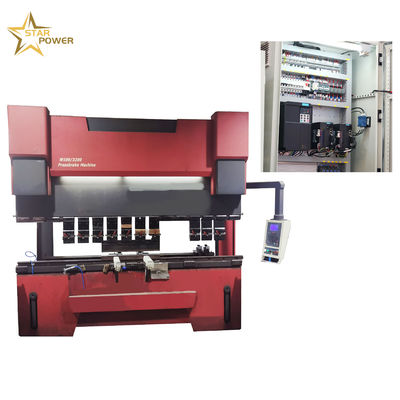 Harga bagus 1000KN Mesin Cuci Dapur CNC Press Brake 125T 2500 8ft Metal Bend Machine on line
