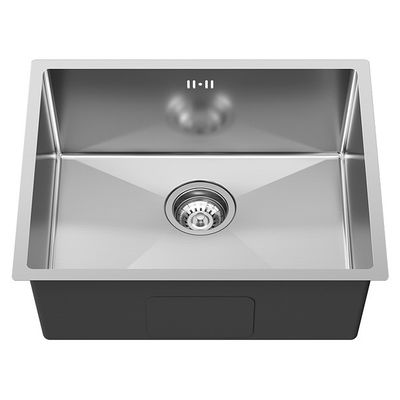 Mesin Metal Dapur Sink Polishing Baja Rinsing Bagian Bawah Sudut Mesin Penekan 30s / mangkuk