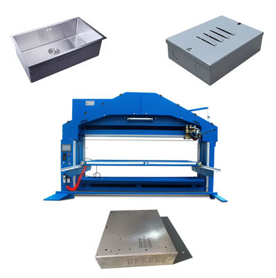 Harga bagus PLC Mesin Cuci Dapur Lemari Lembar Logam Kotak Penggilingan Pasir Polishing Buffing Deburring Mesin on line