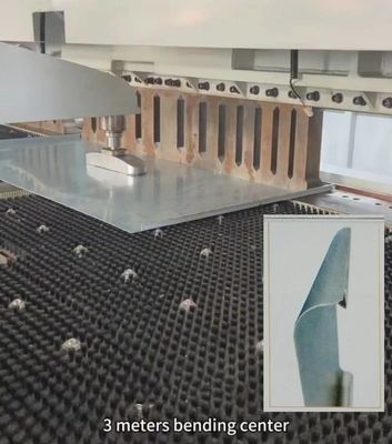 2.2m Tekanan Tangan Tipe Bending Center Mesin Door Sheet Metal Bending Machine