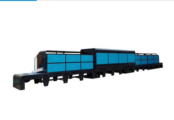Otomatis Dan Efisien Komponen Logam Trolley Tipe Bright Annealing Furnace