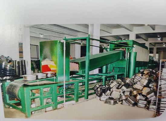 Tungku Pengeringan Industri Bercahaya Berlapis Gas Berkelanjutan Untuk Komponen Logam