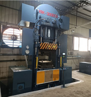 Precision Metal Parts Cold and Hot Forging Hydraulic Press dengan Servo Motor Pump
