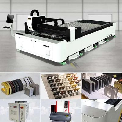 Mesin pemotong laser berkinerja tinggi yang cerdas dan tepat bahan stainless steel dapur manual